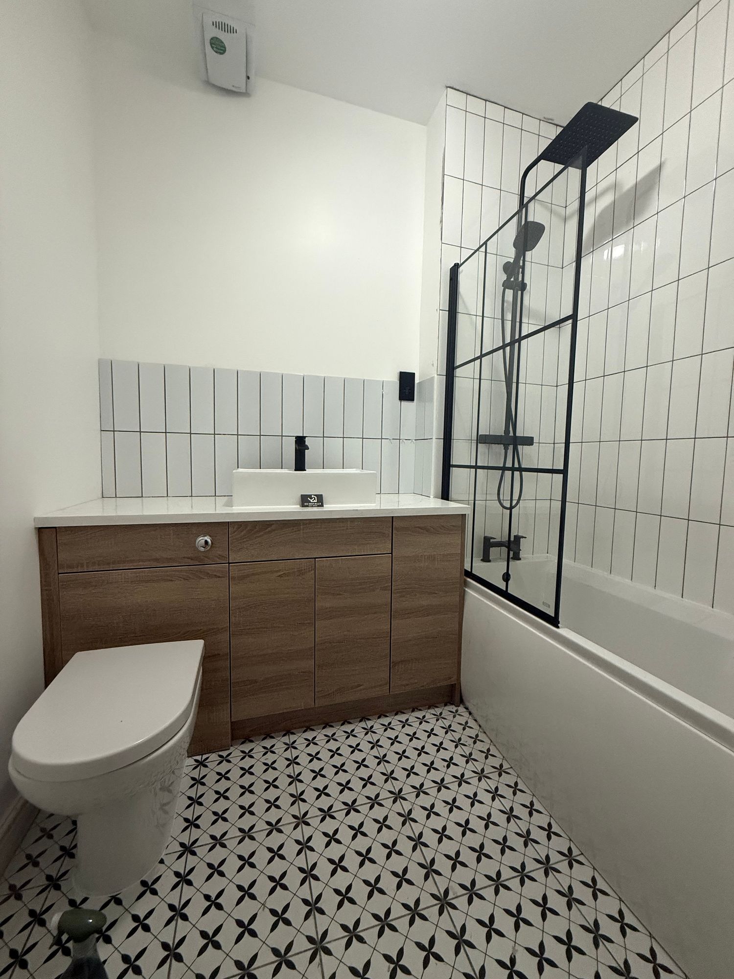 Finished bathroom project