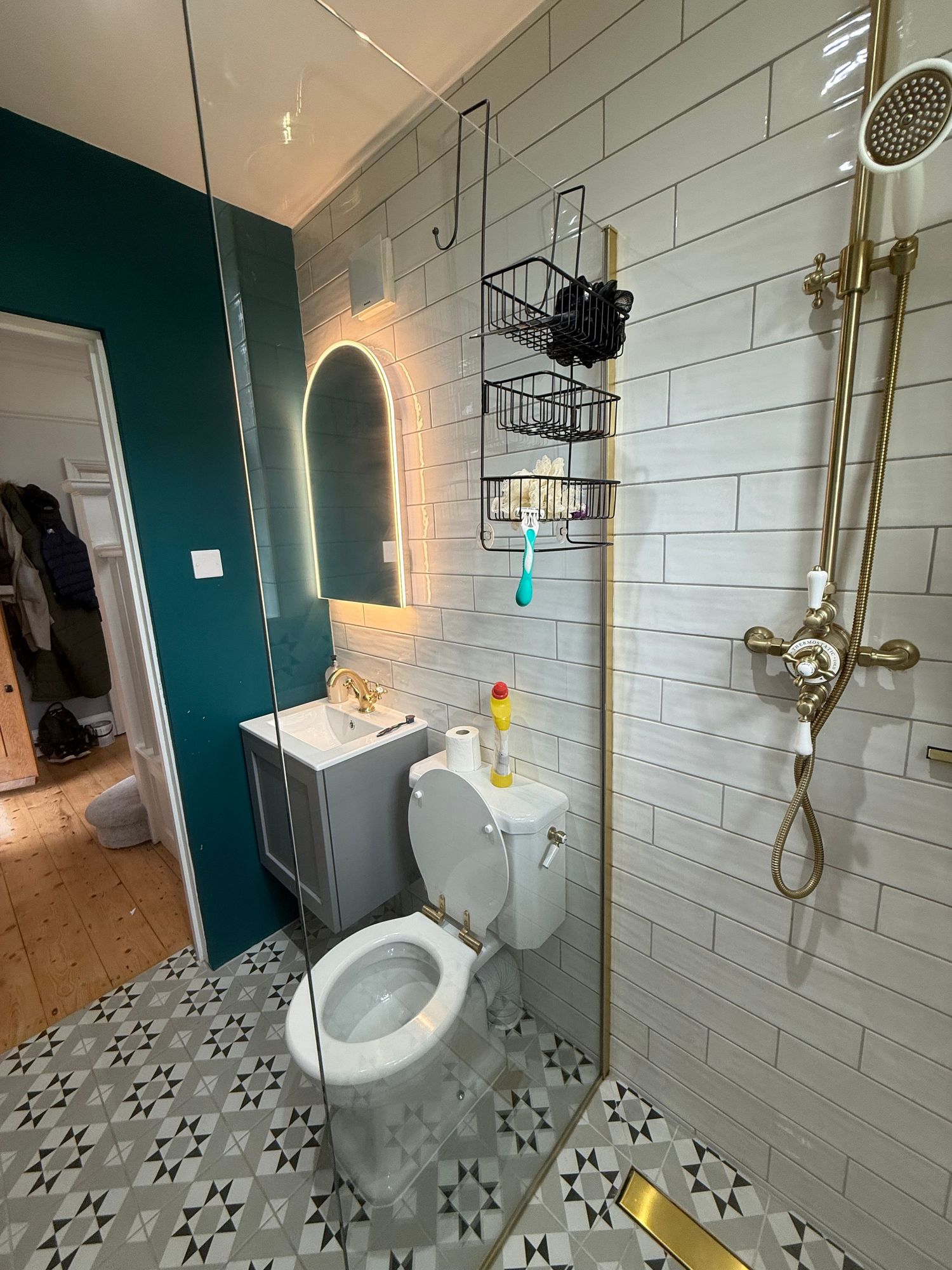 Tiling and fittings on a bathroom refit